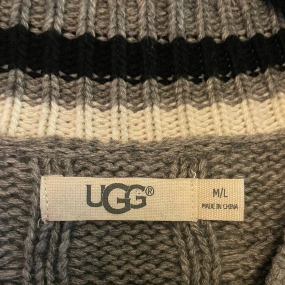 UGG Weslynn Poncho Sweater M/L - Picture 5 of 5